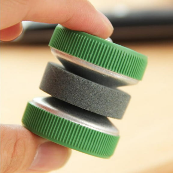 WHAMVOX Polishing Round Sharpener Circular Scissor Fast Grindstone