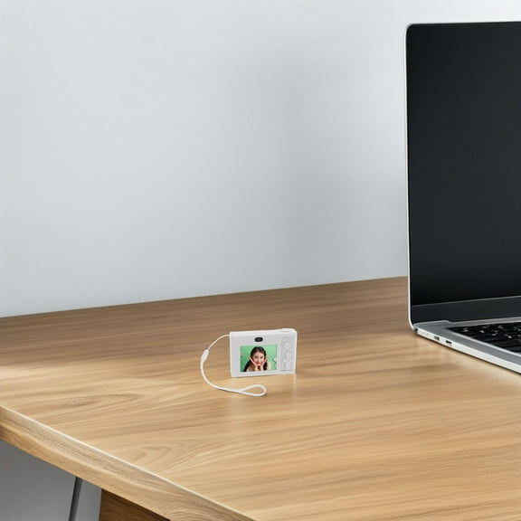 WHAMVOX Portable Digital Camera With Sliding Cover Selfie Camera Travel Camera For Boys Girls Travel Outdoor