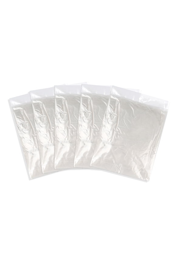 Portable Disposable Raincoat with Hat for Travel Made of PE Material White Color One Size Fits All Approx 140cm