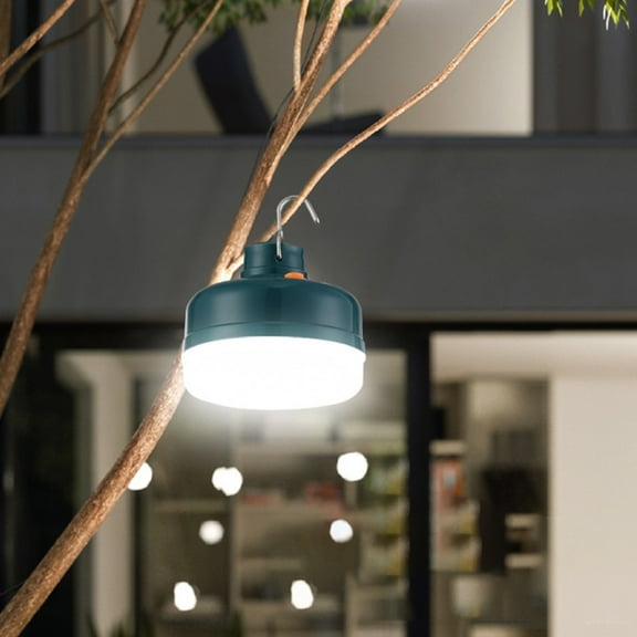 WHAMVOX Portable LED Camping Lamp with Magnetic Design for Emergency Lighting and Outdoor Use Green