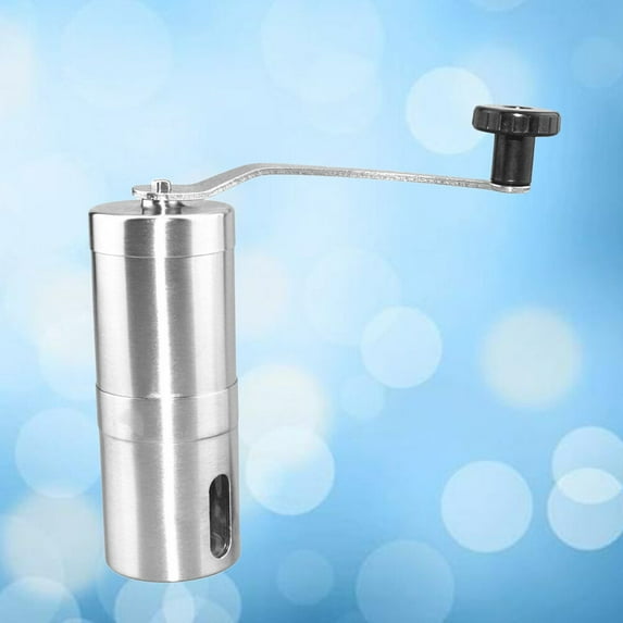 WHAMVOX Portable Manual Coffee Mill Hand Crank Grinder Stainless Steel for Fresh Beans Anytime Anywhere