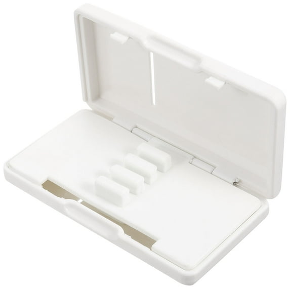 COMPUKAS White ABS Oboe Reed Case and Oboe Bag Set Protective Storage