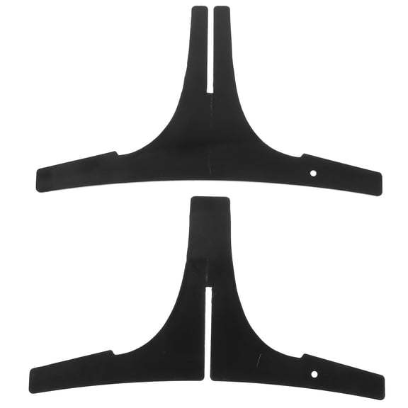 WHAMVOX Portable Oboe Stand for Home Black Plastic Musical Instrument Holder with Sturdy Design 7.5 Inches