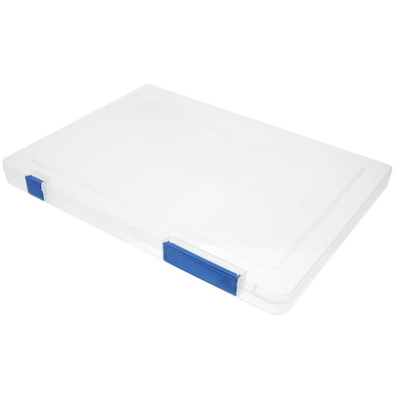 WHAMVOX  Portable Project Case Birth Certificate Protector Holder File Cases Blue