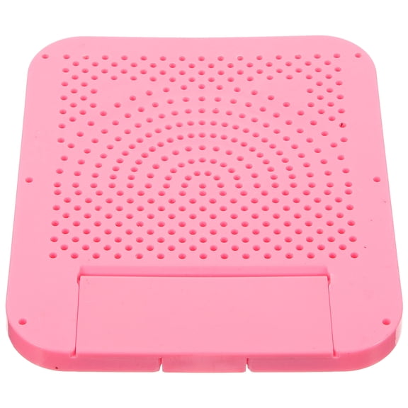 WHAMVOX Pink Quilling Board Portable ABS Steel DIY Crafting Tool for Creative Use