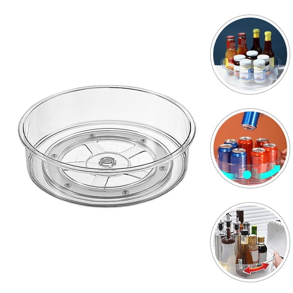 WHAMVOX  Portable Spice Rack Kitchen Seasoning Organizer Transparent