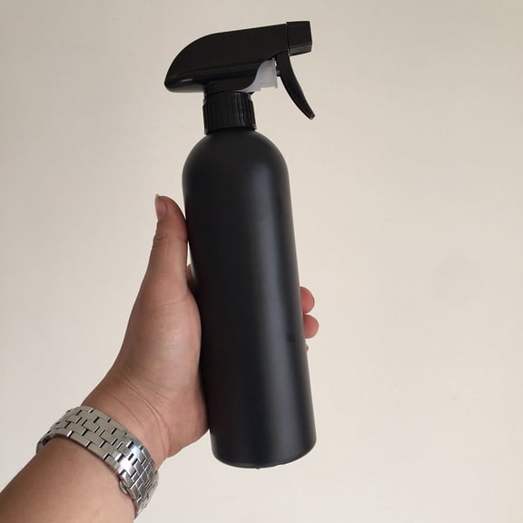 WHAMVOX Portable Spray Bottles for Storage Use Made of HDPE Black Color 500ml Each