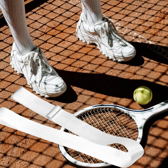 WHAMVOX Portable Tennis Net with Adjustable Rope and Center Support, Easy Setup for Indoor and Outdoor Tennis Play