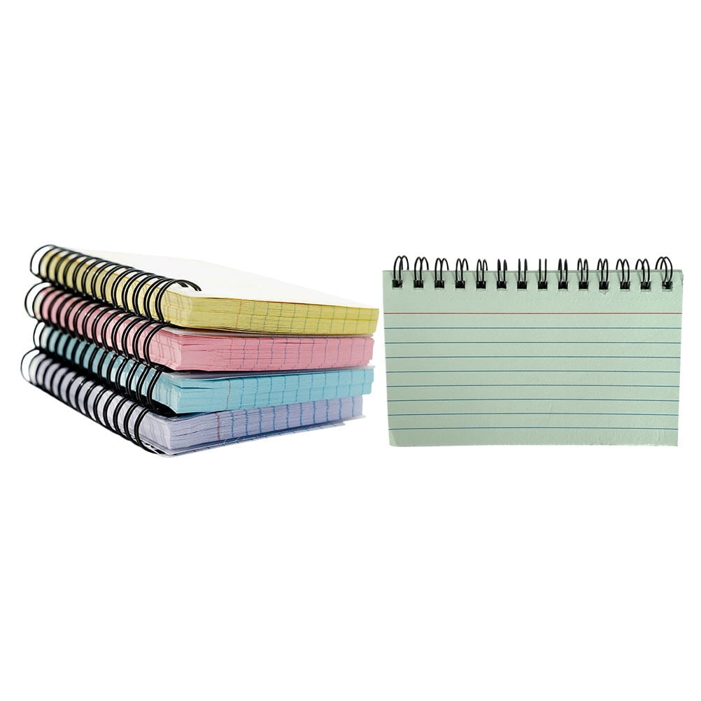 WHAMVOX Portable Writing Pad with Spiral Design for Daily Use Assorted ...