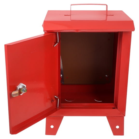 SEWCHICS Electronics Box Red Temporary Power Supply Construction Sites 1Pack