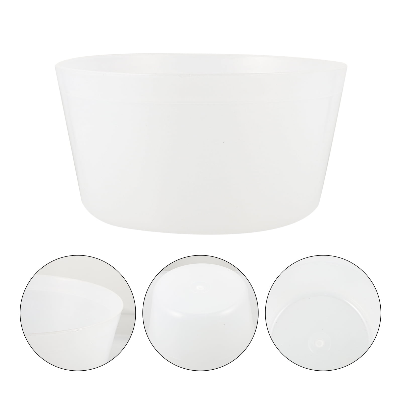 WHAMVOX Practical Sauna Barrel Liner 1Pc White PP Rectangular for and Swimming Pool Accessories