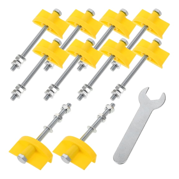 WHAMVOX Practical Tile Leveler Metal Tool for Home Use Excellent for Floor Wall Setting Multi Color 10pcs