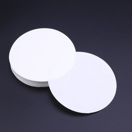 DECORNIJIA filtration paper 4 Boxes of White Paper Pulp for Researchers Medium Flow Rate