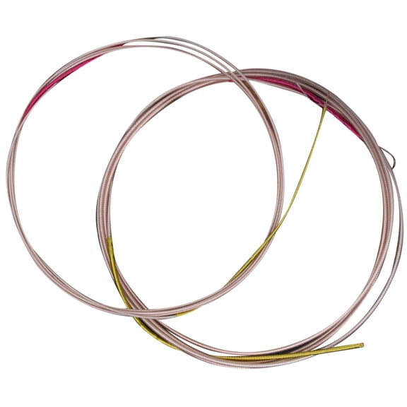 WHAMVOX Professional Pipa Strings for Practice Made of Strong Steel and Nylon Materials Assorted Color 4pcs