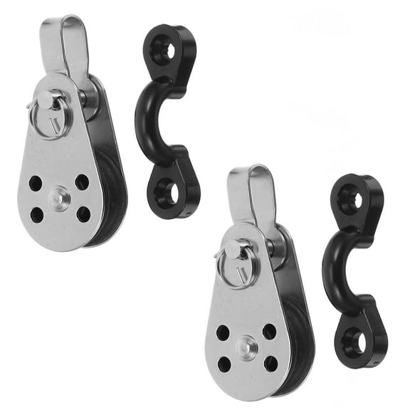 WHAMVOX  Pulleys Kayaking Accessories Combination Canoe Anchor Trolley Kit