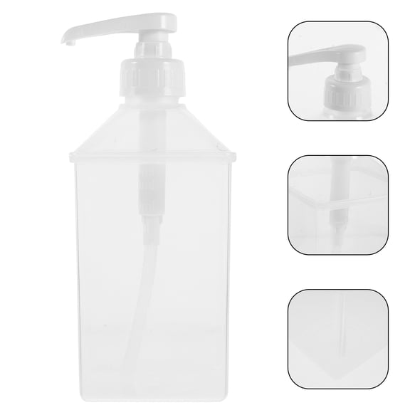 ROMANSENTIAL Empty Squeeze Bottle Condiment Squeeze Bottles Simple Design for Kitchen Use 1Pcs