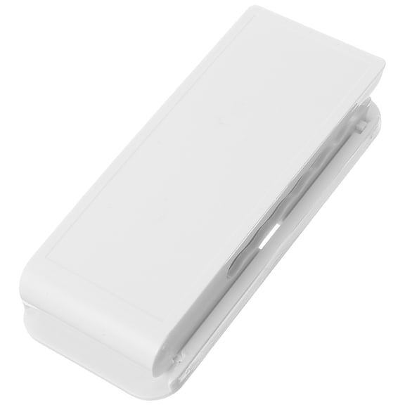 WHAMVOX Punch-Power Socket Holder Mount Space Saving Solution 1Pack for Home and Office 5.1x1.9in