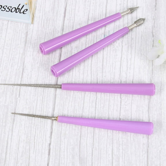 YSNOOWE Beading Tools Jewelry Making Purple 5Pcs 12x0.3cm 9x0.3cm 10.7x0.3cm