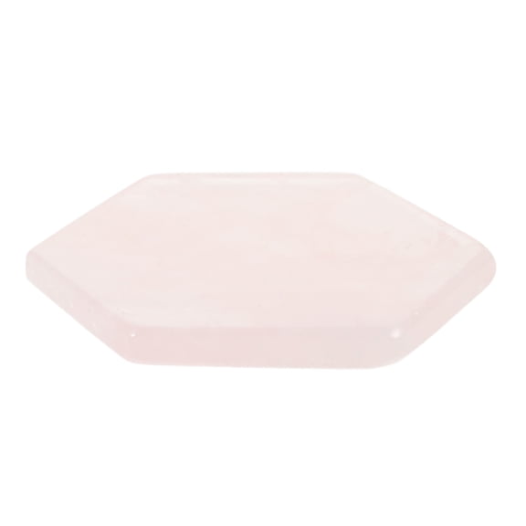 WHAMVOX Quartz Coasters Hexagon Coaster 8.50X7.30X0.50CM Pink