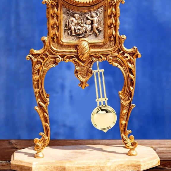 WHAMVOX Quartz Wall Clock Pendulum Set for Replacement Classic Mechanical Clock Parts Assorted Color