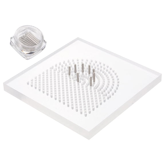 WHAMVOX Quilling Knitting Board for DIY Made of Durable Acrylic Transparent Material Lightweight Compact and Practical 1 Set