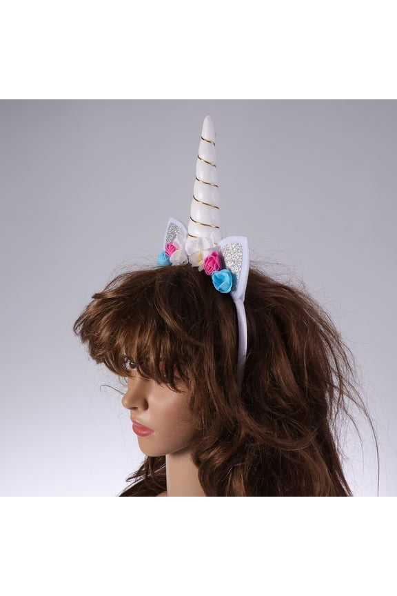 Rabbit Ears Hair Accessories Attractive Hair Accessory for Kids Child White