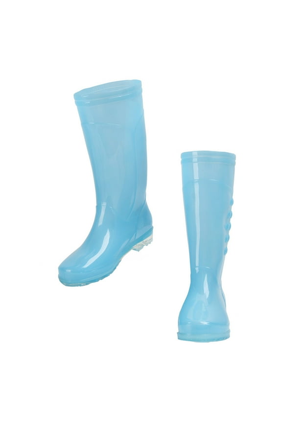 Rain Boots for Female Winter Waterproof Easy-to-take PVC Man