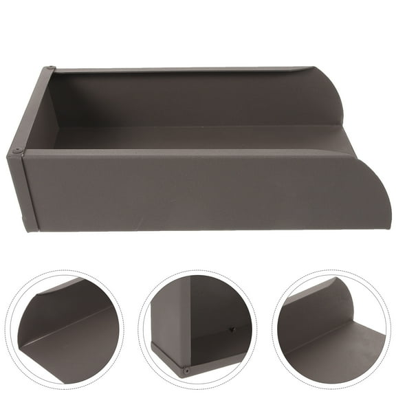 WHAMVOX Rain Gutter Tray Downspout Dustpan Compatible with All Standard Downspouts for Easy Cleaning