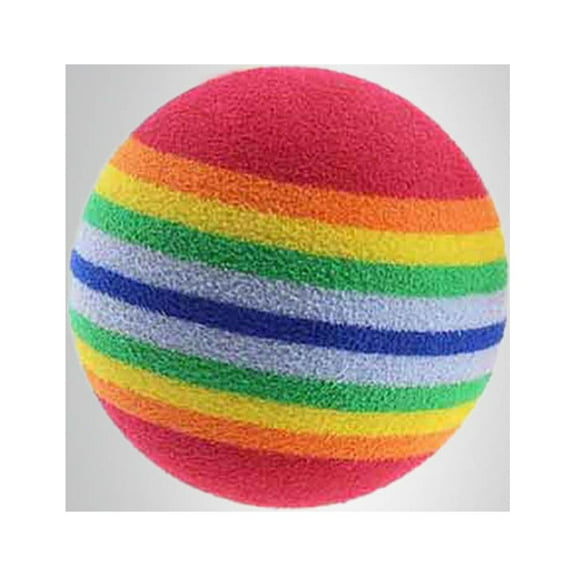 WHAMVOX Rainbow EVA Training Ball for Golf Practice Soft Lightweight Flexible 42mm