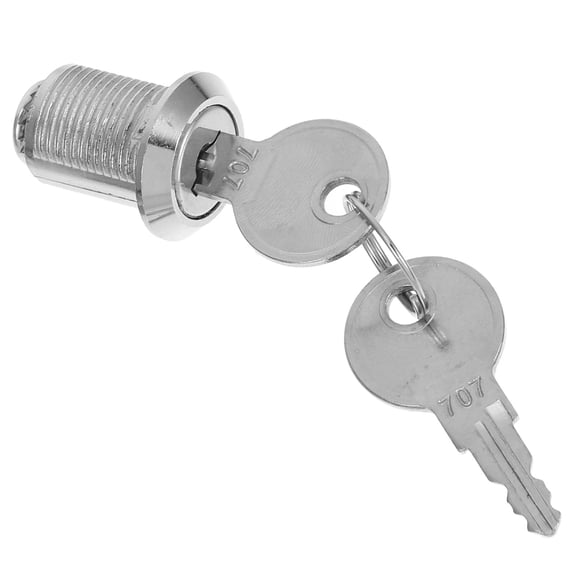 WHAMVOX Raindrops 1 Set Cabinet Locks for Desk Drawer with Keys Latch Box Office Lock