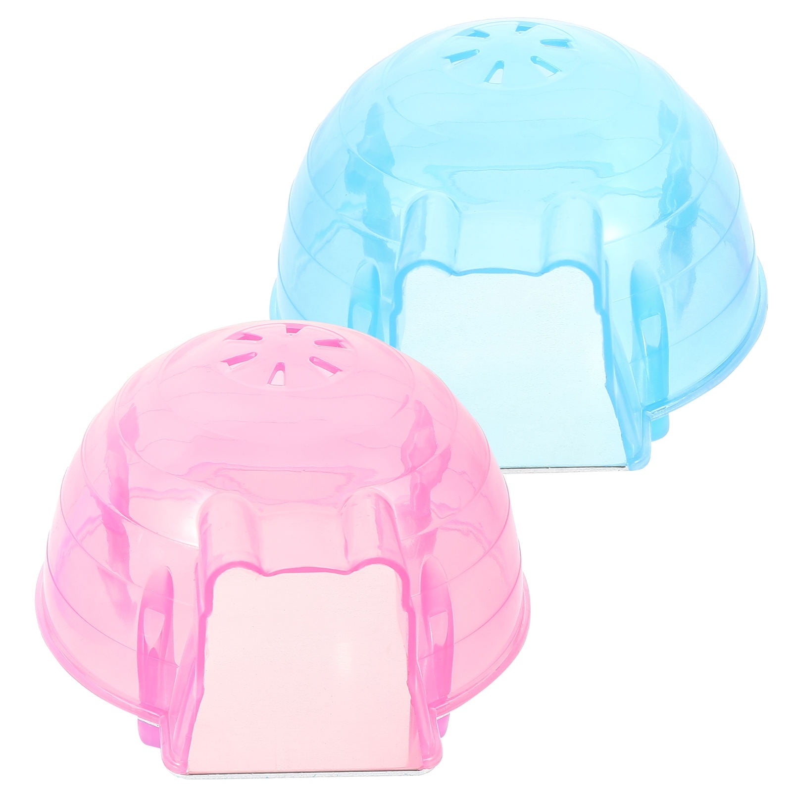 WHAMVOX Rat Hideout, Chinchilla Cave Cooling Mini Hut Rat Toys Chinchilla Hut Small Animal Igloo Hideout Pets Toys Guinea Pig Hideout Chinchilla House Hut Hampster Hamster Ice Nest