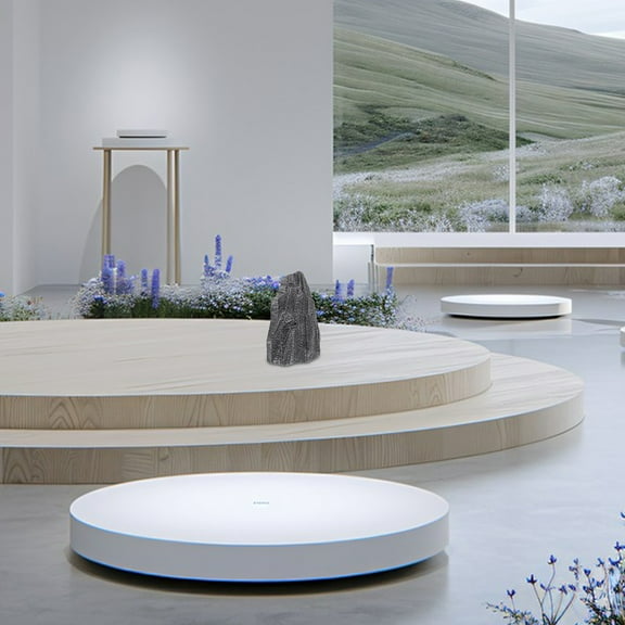 WHAMVOX Realistic Foam Stone Rockery Prop for Stage Shows Landscaping and Home Decor Portable Simulation Rockery for Aquarium and Garden Decoration