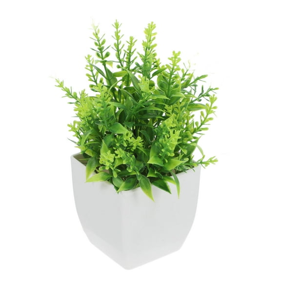 WHAMVOX Realistic Small Faux Plant Imitation Plants Office