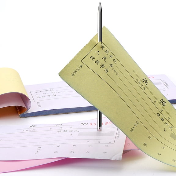 WHAMVOX Receipt Holder for Desk Ticket Holders Subpoena Fork Office