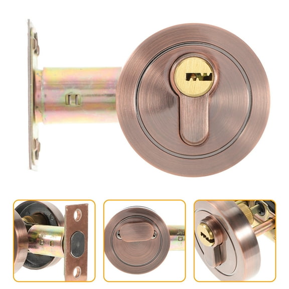 HEANUJJ Whamvox Single Cylinder Deadbolt Lock Zinc Alloy Key Control Residential Door Security