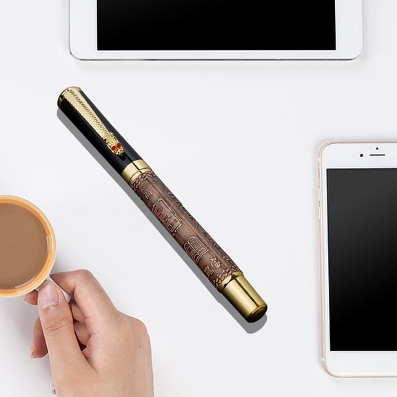 WHAMVOX Red Brown Fountain Pen High-end Fountain Pen