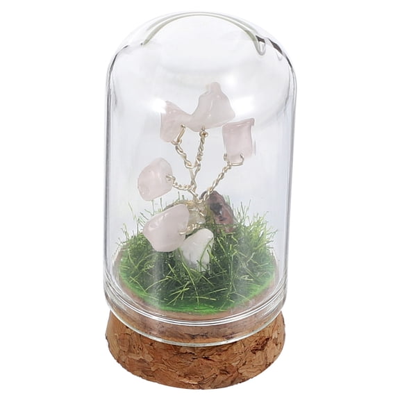 SEWCHICS Quartz Crystal Trees Pink Crystal 1 Set