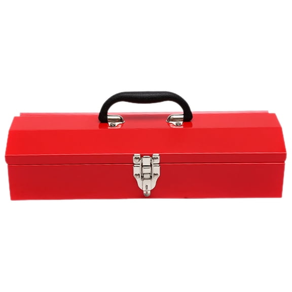 WHAMVOX Red Heavy Duty Tool Box for Storage Use Portable and Durable ColdRolled Sheet 7.5 x 5.2 x 4.1 inches