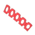 thumbnail image 1 of WHAMVOX Red Silicone Fridge Storage Rack for Beverage Cans Holds Beer Horizontal or Stacked Saves Space 2 Pcs, 1 of 8