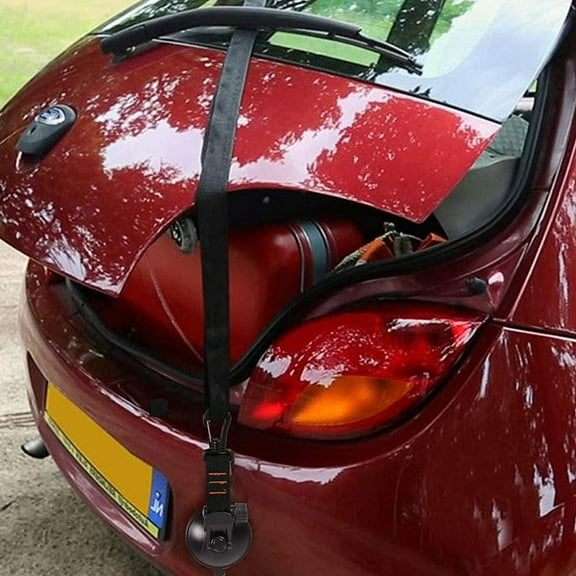 WHAMVOX Red Suction Cup Hooks Set of 2 ABS Bathroom and Shower Hangers for Home Use on Smooth Surfaces