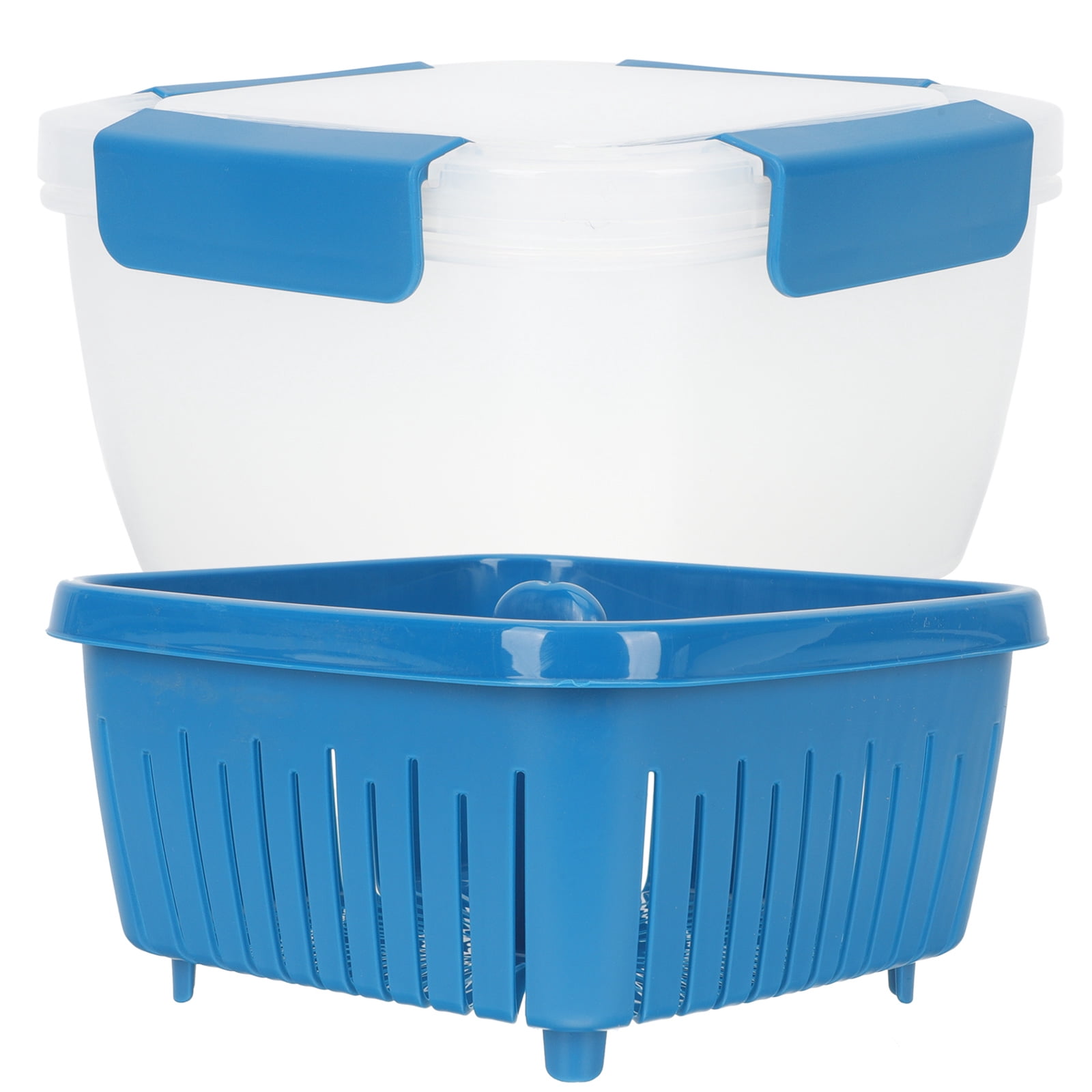 WHAMVOX Refrigerator Fruit Draining Box with Airtight Lid for Freshness ...