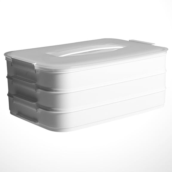 WHAMVOX  Refrigerator Storage Box Fridge Container Freezer
