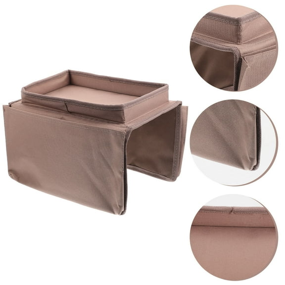 WHAMVOX Remote Control Storage Bag Sofa Armrest Pocket Multifunctional Sofas Coffee