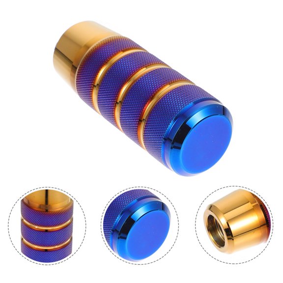WHAMVOX Replacement Gear Knob Practical Gear Knob 9.5X3.5cm Blue
