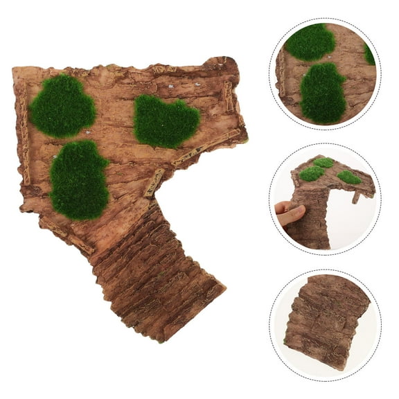 WHAMVOX Resin Turtle Basking Platform Aquatic Turtle Tank Climbing Platform Reptile Tank Accessory