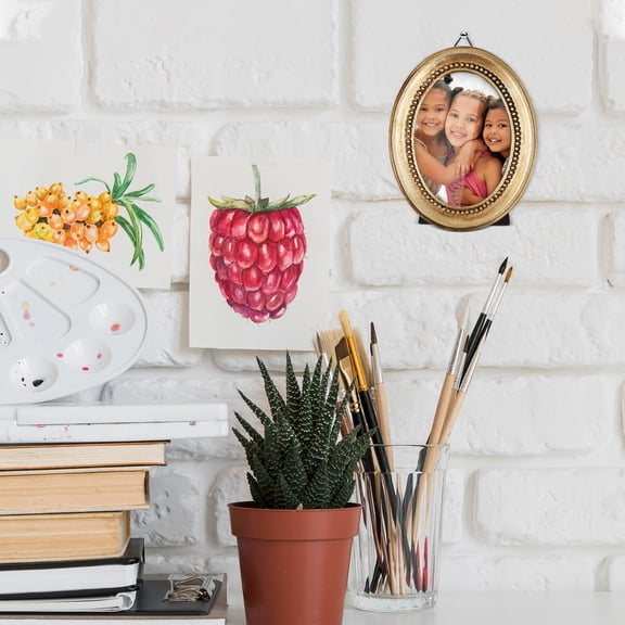 WHAMVOX Retro Background Wall Decoration Vintage Photo Frames Style Picture Baby