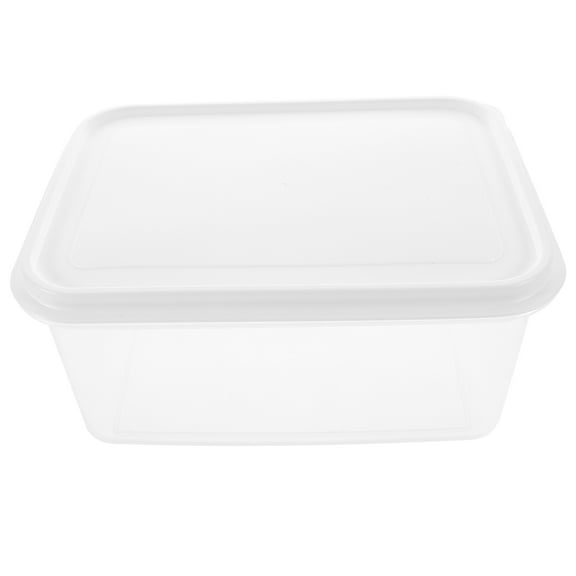 WHAMVOX Reusable PP Dough Proofing Box for Home with Sealing Lid Transparent MultiFunction Storage Container 7.87"x5.12"x3.94"