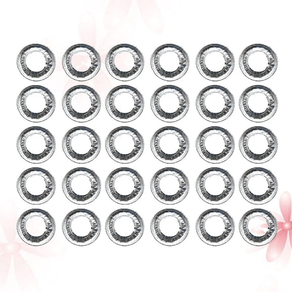 HOOWIFFY 40pcs Aluminum Foil Stove Mats Oil Proof for Gas Stove Cooking