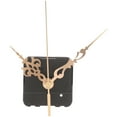 thumbnail image 1 of WHAMVOX  Reverse Clock Movement Motor Replacement Hands Kit Wall Office Work Golden, 1 of 8