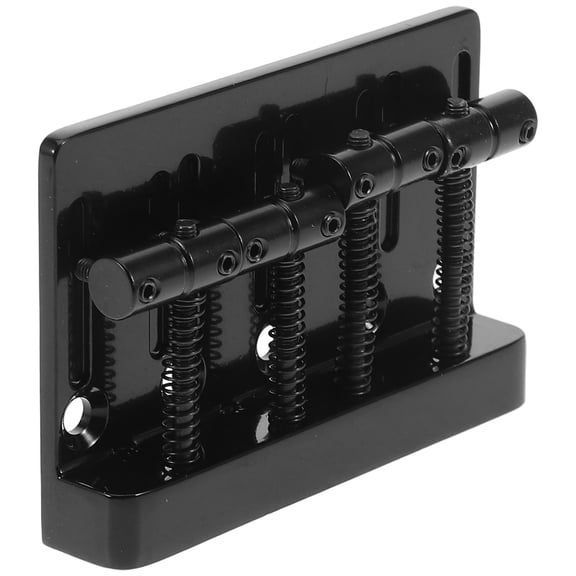 WHAMVOX  Roller Saddle Bridge Tailpiece Accessory Bass Guitars Black